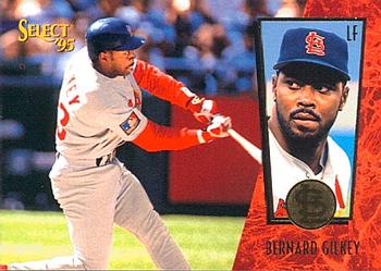 #13 Bernard Gilkey - St. Louis Cardinals - 1995 Select Baseball