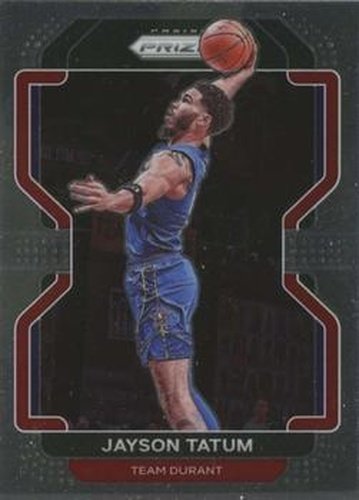#13b Jayson Tatum - Boston Celtics - 2021-22 Panini Prizm Basketball