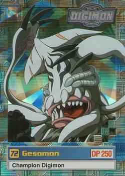 #13of32 72 Gesomon - 2000 Upper Deck Digimon Series 2 - Silver Foil