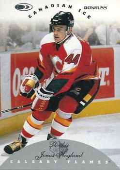 #140 Jonas Hoglund - Calgary Flames - 1996-97 Donruss Canadian Ice Hockey