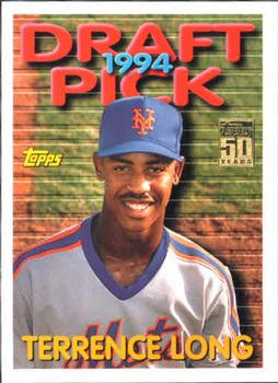 #T140 Terrence Long - New York Mets - 2001 Topps Traded & Rookies Baseball