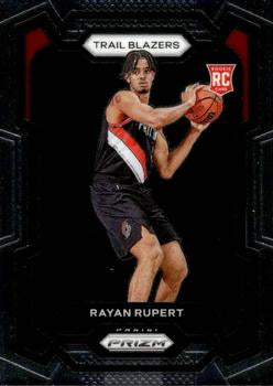 #140 Rayan Rupert - Portland Trail Blazers - 2023-24 Panini Prizm Basketball