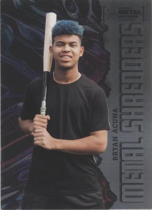 #140 Bryan Acuna - 2022 SkyBox Metal Universe Champions