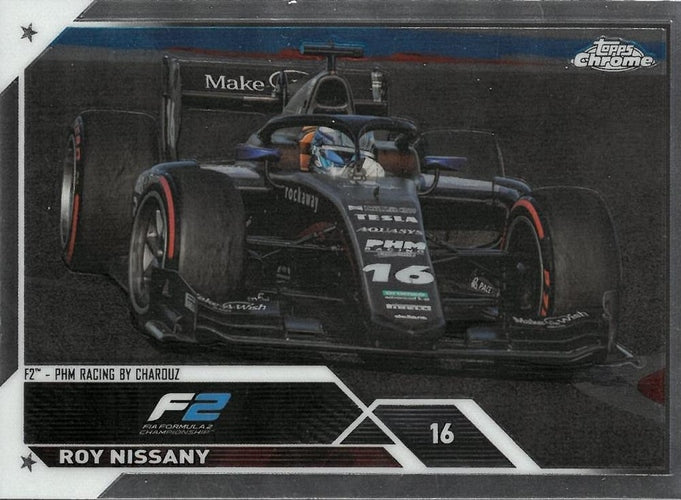 #140 Roy Nissany - PHM Racing by Charouz F2 - 2023 Topps Chrome Formula 1 Racing
