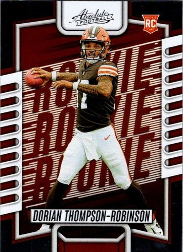 #140 Dorian Thompson-Robinson - Cleveland Browns - 2023 Panini Absolute Football
