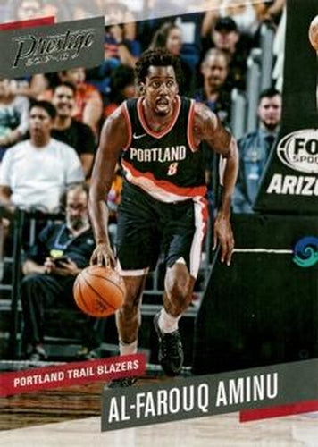 #140 Al-Farouq Aminu - Portland Trail Blazers - 2017-18 Panini Prestige Basketball