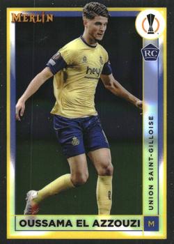 #140 Oussama El Azzouzi - Royale Union Saint-Gilloise - 2022-23 Merlin Chrome UEFA Club Competitions Soccer