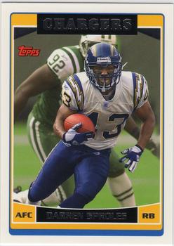 #140 Darren Sproles - San Diego Chargers - 2006 Topps Football