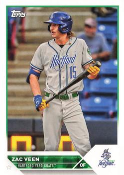 #PD-140 Zac Veen - Hartford Yard Goats - 2023 Topps Pro Debut Baseball