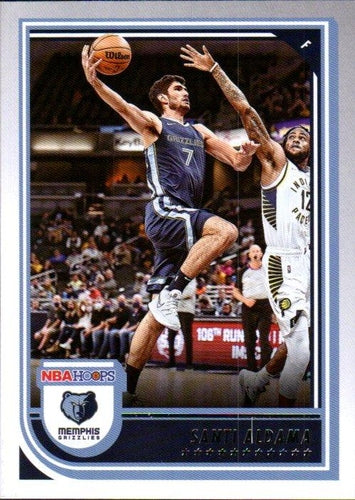 #140 Santi Aldama - Memphis Grizzlies - 2022-23 Hoops Basketball