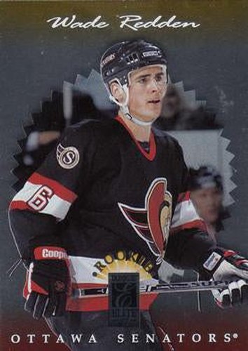 #140 Wade Redden - Ottawa Senators - 1996-97 Donruss Elite Hockey