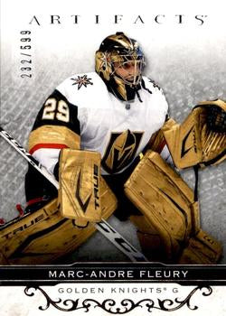 #140 Marc-Andre Fleury - Vegas Golden Knights - 2021-22 Upper Deck Artifacts Hockey