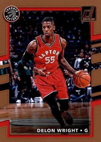 #140 Delon Wright - Toronto Raptors - 2017-18 Donruss Basketball