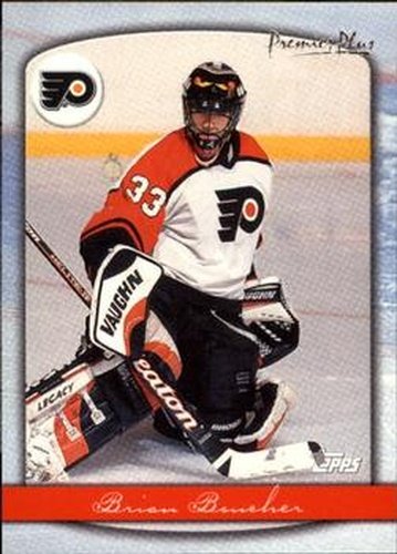 #140 Brian Boucher - Philadelphia Flyers - 1999-00 Topps Premier Plus Hockey