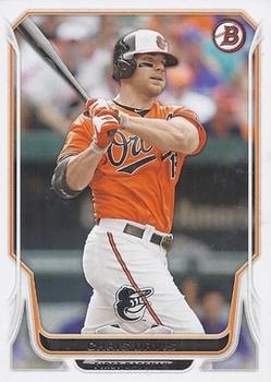 #140 Chris Davis - Baltimore Orioles - 2014 Bowman Baseball