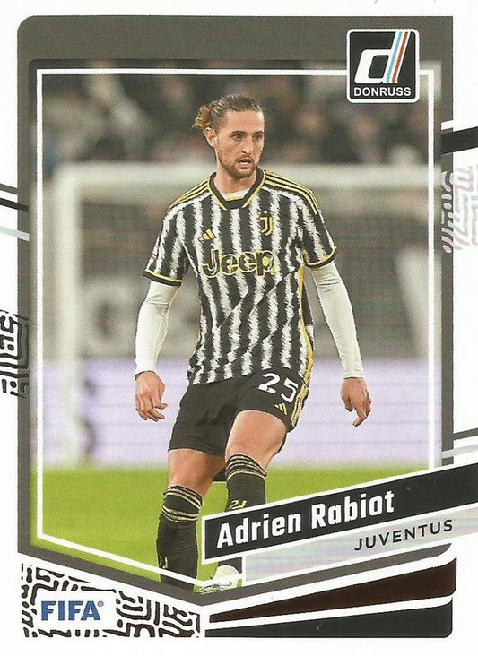#140 Adrien Rabiot - Juventus - 2023-24 Donruss Soccer
