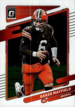 #140 Baker Mayfield - Cleveland Browns - 2021 Donruss Optic Football