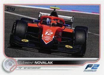 #140 Clément Novalak - MP Motorsport - 2022 Topps Formula 1 Racing