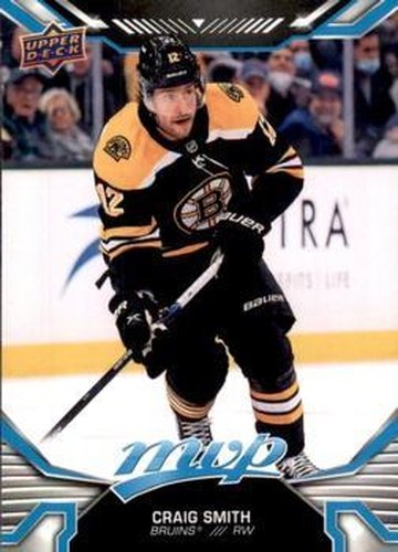 #140 Craig Smith - Boston Bruins - 2022-23 Upper Deck MVP Hockey