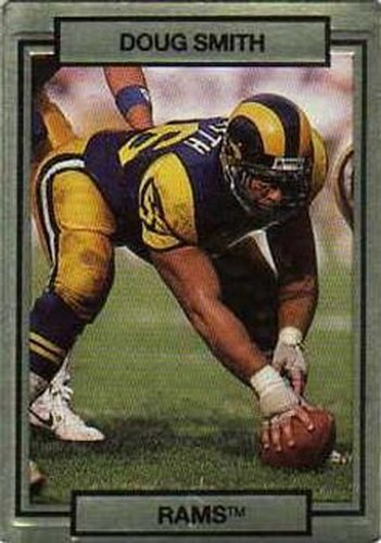 #140 Doug Smith - Los Angeles Rams - 1990 Action Packed Football