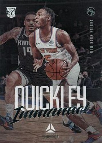 #140 Immanuel Quickley - New York Knicks - 2020-21 Panini Chronicles Basketball