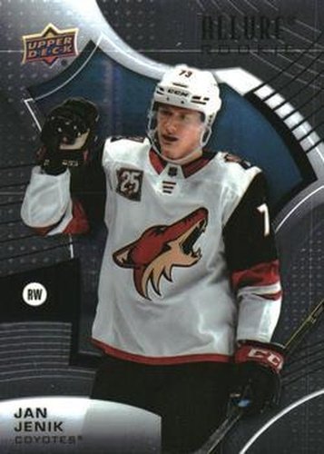 #140 Jan Jenik - Arizona Coyotes - 2021-22 Upper Deck Allure Hockey