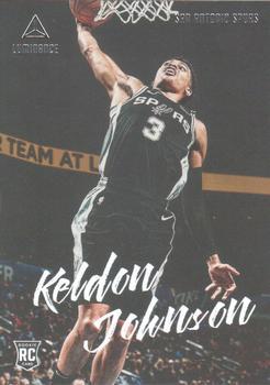#140 Keldon Johnson - San Antonio Spurs - 2019-20 Panini Chronicles Basketball
