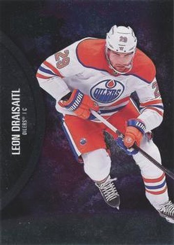 #140 Leon Draisaitl - Edmonton Oilers - 2021-22 Skybox Metal Universe Hockey