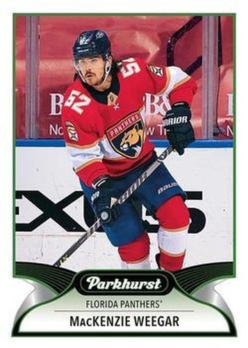 #140 MacKenzie Weegar - Florida Panthers - 2021-22 Parkhurst Hockey