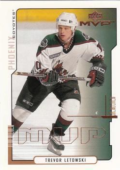 #140 Trevor Letowski - Phoenix Coyotes - 2000-01 Upper Deck MVP Hockey