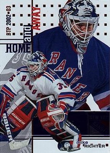 #140 Mike Richter - New York Rangers - 2002-03 Be a Player Between the Pipes Hockey