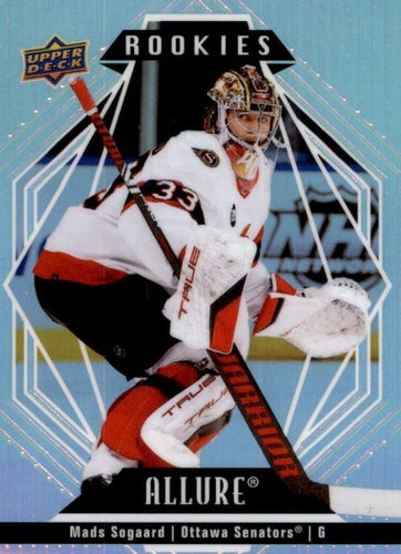 #140 Mads Sogaard - Ottawa Senators - 2022-23 Upper Deck Allure Hockey