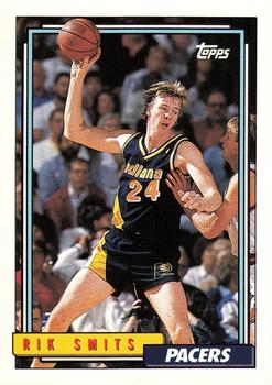 #140 Rik Smits - Indiana Pacers - 1992-93 Topps Basketball