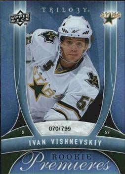 #140 Ivan Vishnevskiy - Dallas Stars - 2009-10 Upper Deck Trilogy Hockey
