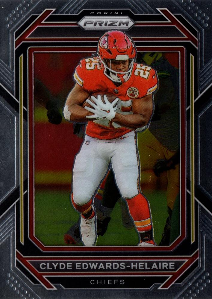 #140 Clyde Edwards-Helaire - Kansas City Chiefs - 2022 Panini Prizm Football