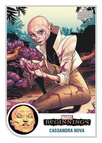 #140 Cassandra Nova - 2022 Upper Deck Marvel Beginnings