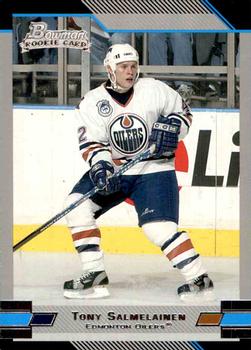 #140 Tony Salmelainen - Edmonton Oilers - 2003-04 Bowman Draft Picks and Prospects Hockey