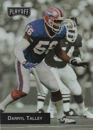 #140 Darryl Talley - Buffalo Bills - 1993 Playoff Football