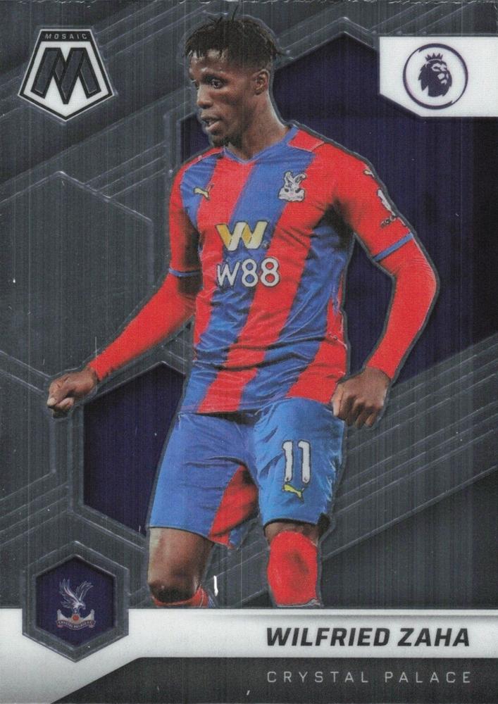 #140 Wilfried Zaha - Crystal Palace - 2021-22 Panini Mosaic Premier League Soccer