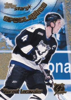 #140 Vincent Lecavalier - Tampa Bay Lightning - 2000-01 Topps Stars Hockey