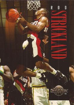 #140 Rod Strickland - Portland Trail Blazers - 1994-95 SkyBox Premium Basketball