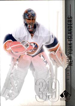 #140 Rick DiPietro - New York Islanders - 2010-11 SP Authentic Hockey
