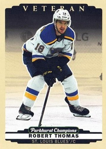 #140 Robert Thomas - St. Louis Blues - 2022-23 Parkhurst Champions Hockey