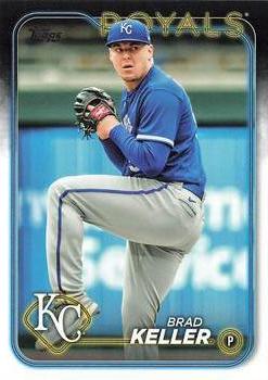#140 Brad Keller - Kansas City Royals - 2024 Topps Baseball