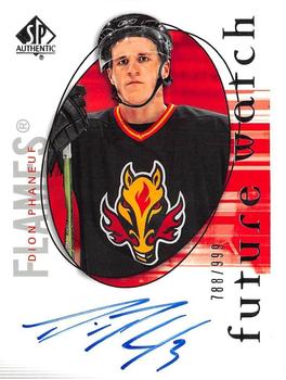 #140 Dion Phaneuf - Calgary Flames - 2005-06 SP Authentic Hockey