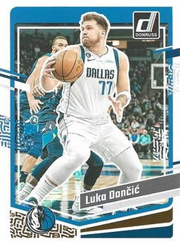 #141 Luka Doncic - Dallas Mavericks - 2023-24 Donruss Basketball