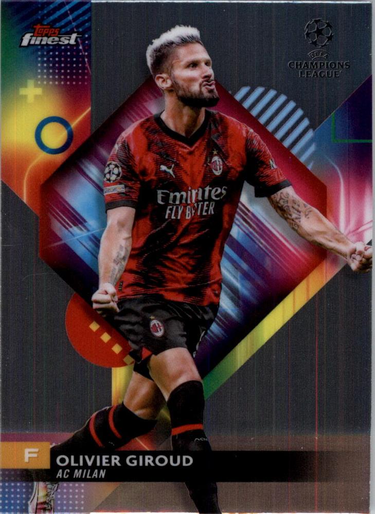 #141 Olivier Giroud - AC Milan - 2023-24 Finest UEFA Club Competitions Soccer