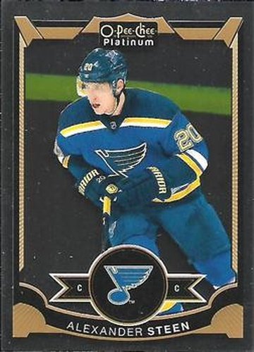 #141 Alexander Steen - St. Louis Blues - 2015-16 O-Pee-Chee Platinum Hockey