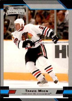 #141 Travis Moen - Chicago Blackhawks - 2003-04 Bowman Draft Picks and Prospects Hockey