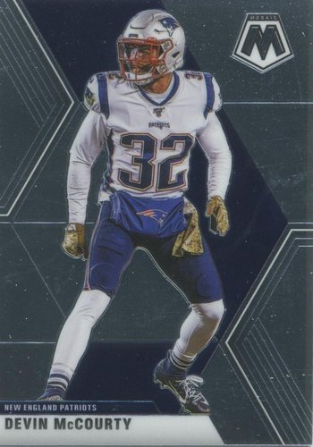 #141 Devin McCourty - New England Patriots - 2020 Panini Mosaic Football